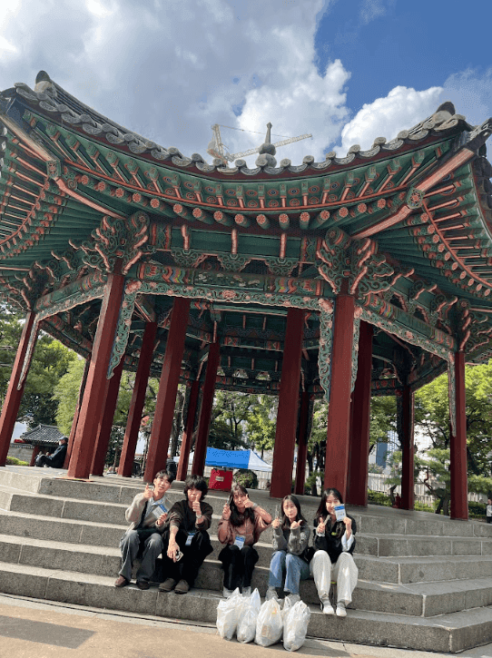 드디어 풀린 날씨, 여전한 쓰레기