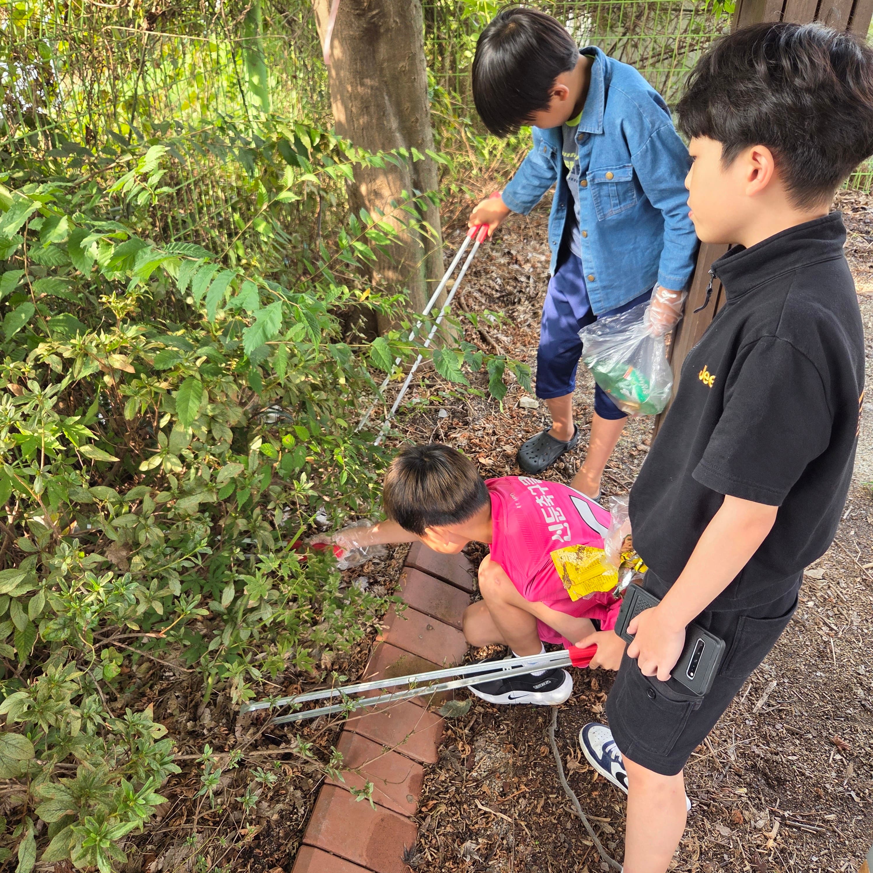 신둔초 깨끗한 학교 만들기 LOG
